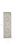 7' Ivory And Gray Floral Medallion Distressed Runner Rug