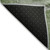 8' Round Olive Green Round Abstract Washable Non Skid Indoor Outdoor Area Rug