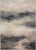 8' X 11' Gray Black and Beige Abstract Non Skid Area Rug