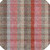 8' Red Pink And Pewter Round Plaid Washable Indoor Outdoor Area Rug
