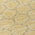 8' Wheat And Gray Round Geometric Washable Indoor Outdoor Area Rug