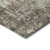 8' X 10' Beige And Brown Abstract Washable Indoor Outdoor Area Rug