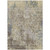 8' X 10' Beige And Brown Abstract Washable Indoor Outdoor Area Rug