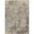 8' X 10' Beige And Brown Abstract Washable Indoor Outdoor Area Rug