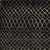 8' X 10' Black and Ivory Abstract Power Loom Distressed Area Rug