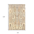 5' X 8' Gray And Beige Wool Abstract Hand Tufted Area Rug