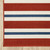 8' X 11' Red and Ivory Geometric Stain Resistant Indoor Outdoor Area Rug
