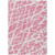 10' X 14' Pink and Ivory Abstract Washable Non Skid Indoor Outdoor Area Rug