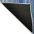 8' X 10' Blue Striped Washable Non Skid Indoor Outdoor Area Rug