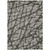 9' X 12' Gray and Black Abstract Washable Non Skid Indoor Outdoor Area Rug