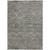 3' X 5' Pewter Floral Washable Indoor Outdoor Area Rug