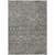 3' X 5' Pewter Floral Washable Indoor Outdoor Area Rug