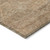 8' X 10' Copper Brown And Terra Cotta Geometric Washable Indoor Outdoor Area Rug