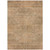 8' X 10' Copper Brown And Terra Cotta Geometric Washable Indoor Outdoor Area Rug