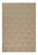 8' X 11' Beige and Brown Geometric Distressed Indoor Outdoor Area Rug