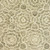 4' X 6' Green And Ivory Wool Geometric Hand Tufted Area Rug