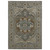 8' X 11' Blue And Green Medallion Area Rug