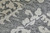 8' X 10' Gray Ivory And Black Floral Hand Tufted Area Rug