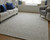 8' X 11' Taupe And Ivory Wool Abstract Tufted Handmade Stain Resistant Area Rug