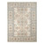 9' X 12' Blue and Orange Medallion Stain Resistant Indoor Outdoor Area Rug