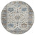 Round Floral Washable Indoor Outdoor Area Rug