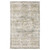 6' X 9' Gray And Gold Medallion Hand Tufted Area Rug