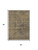 Medallion Washable Area Rug