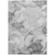 10' X 14' Gray Abstract Washable Non Skid Indoor Outdoor Area Rug