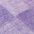 8' Lavender And Purple Round Patchwork Washable Indoor Outdoor Area Rug