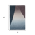 8' X 10' Taupe Blue And Tan Geometric Hand Tufted Area Rug
