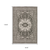 8' X 11' Gray And Ivory Oriental Area Rug