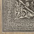 8' X 11' Gray And Ivory Oriental Area Rug