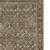 Ivory And Tan Floral Medallion Washable Runner Rug