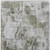 5' X 8' Gray Silver and Green Ikat Power Loom Area Rug With Fringe