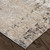 8' X 10' Gray Taupe And Ivory Abstract Distressed Area Rug