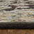 8' X 10' Brown Tan And Orange Floral Hand Tufted Area Rug