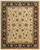 8' X 10' Tan Brown And Black Oriental Hand Tufted Area Rug