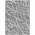 10' X 14' Charcoal Abstract Washable Non Skid Indoor Outdoor Area Rug