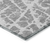 10' X 14' Charcoal Abstract Washable Non Skid Indoor Outdoor Area Rug