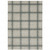 7' X 10' Gray Geometric Power Loom Area Rug