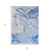 9' X 12' Navy Blue Abstract Washable Non Skid Indoor Outdoor Area Rug