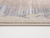 2' X 2' Beige Blue And Gray Abstract Square Rug