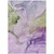 9' X 12' Purple Abstract Washable Non Skid Indoor Outdoor Area Rug