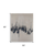5' X 8' Gray Ivory and Blue Abstract Hand Tufted Area Rug