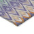 10' X 14' Purple Lilac And Orange Southwestern Washable Indoor Outdoor Area Rug