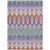 10' X 14' Purple Lilac And Orange Southwestern Washable Indoor Outdoor Area Rug