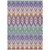 10' X 14' Purple Lilac And Orange Southwestern Washable Indoor Outdoor Area Rug