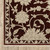 10' X 13' Beige Floral Area Rug With Fringe