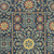 8' X 11' Blue And Rust Medallion Area Rug With Fringe