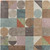 8' X 10' Ivory Brown And Blue Checkered Area Rug